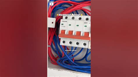 mcb installation  wiring youtube