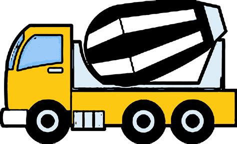 cement truck clipart   cliparts  images  clipground