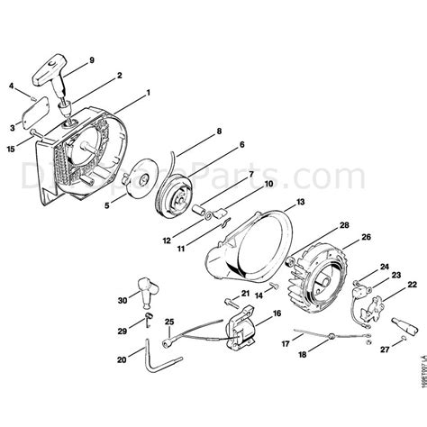 stihl  av chainsaw aveqz parts diagram recoilpoints