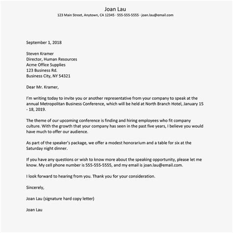 professional business letter template  microsoft word business letter