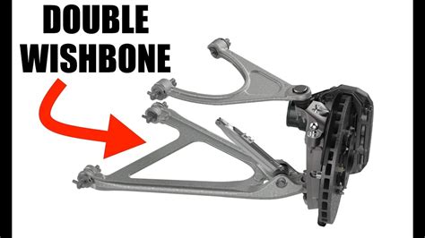 double wishbone suspension explained youtube