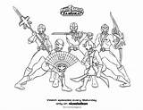 Power Coloring Rangers Pages Samurai Ranger Print Expose Click Action Sheet sketch template