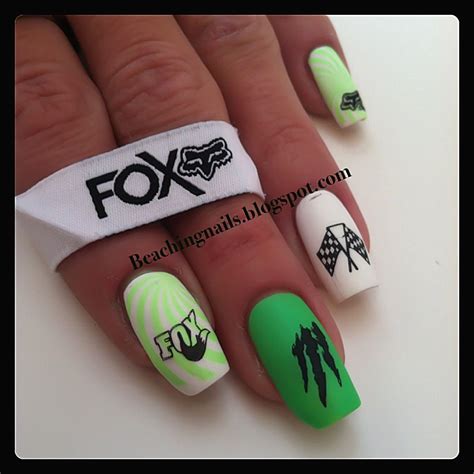 fox nails nail designs  fingernail designs nail polish designs