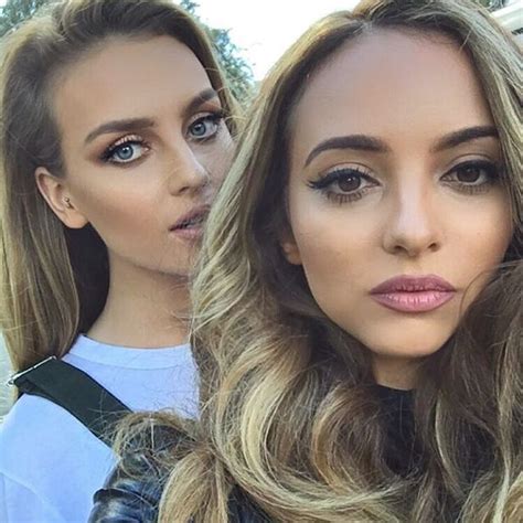 little mix s perrie edwards and jade thirlwall jet off to la for album