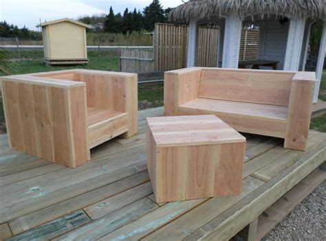 mobilier jardin bois maison francois fabie