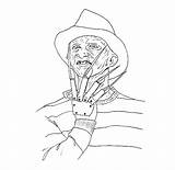 Coloring Pages Horror Freddy Krueger Jason Scary Voorhees Colouring Printable Halloween Movie Color Kruger Book Adult Books Sheets Colour Kleurplaten sketch template