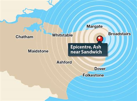 earthquake tremors felt in parts of kent including canterbury herne