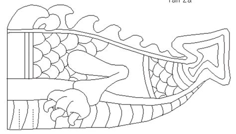 template  chinese dragon head  tail applicationslasopa