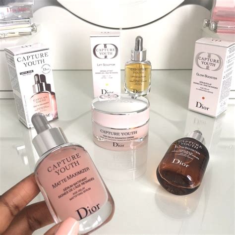 dior capture youth age delay skin regimen makeup tools products beauty products face skin care
