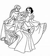 Coloring Pages Princess Disney Size Popular sketch template