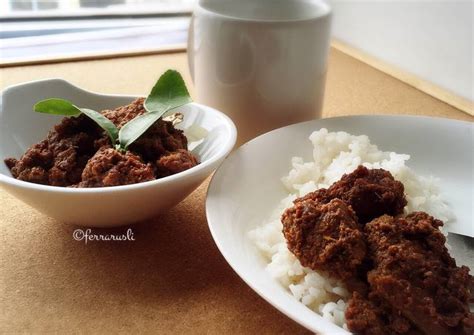 Resep Rendang Padang Oleh Ferra Rusli Cookpad