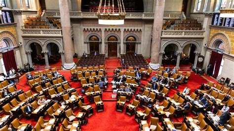 ny assembly democrats largely repel challenges   left   york times