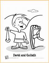 Goliath Preschool Risiko Makingartfun Bibelgeschichten Basteln Bibel sketch template