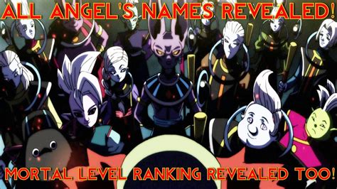 All The Angel S Name Revealed In Dragon Ball Super Mortal