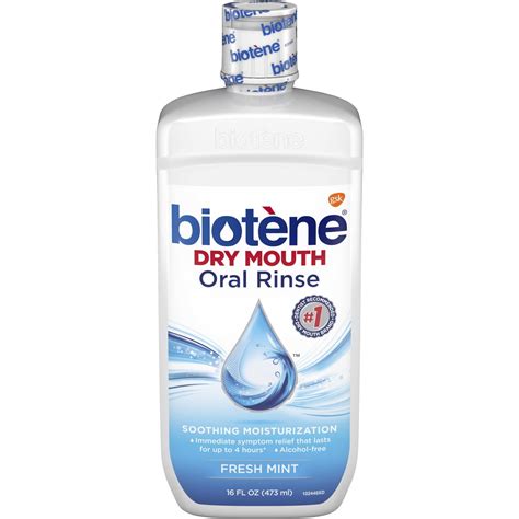 biotine dry mouth oral rinse ingredients explained