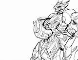 Barbatos Lupus Blooded Orphans sketch template