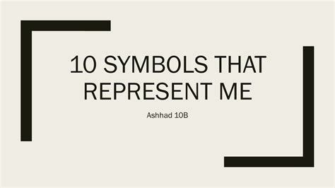 ashhad rehman myp arts process journal eism  symbols  represent