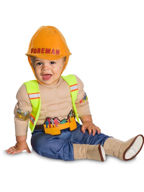 babytoddler lil construction worker costume partybellcom