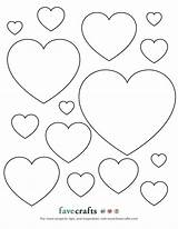 Hearts Printable Coloring Pages Template Heart Sunshine Plantilla Templates Favecrafts Choose Board Corazón Moldes sketch template