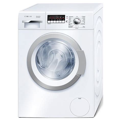 washing machine serie  varioperfect bosch  rpm waksn