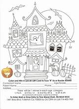 Coloring Contest Halloween Elementary Enter Students Orange County sketch template