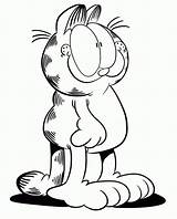 Garfield Ausmalbilder Lasagna Odie Ausmalbild Comics Sunday sketch template