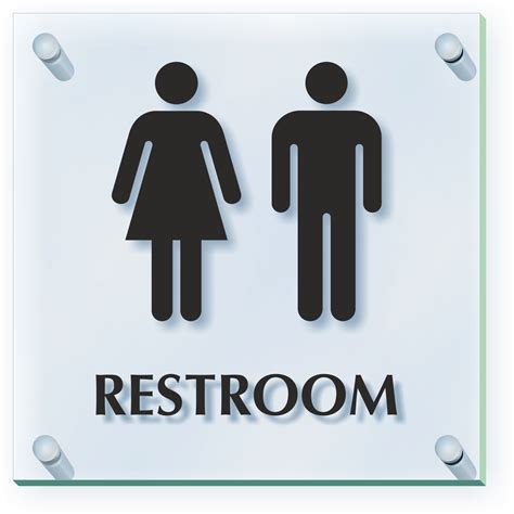unisex restroom signs designer unisex bathroom signs