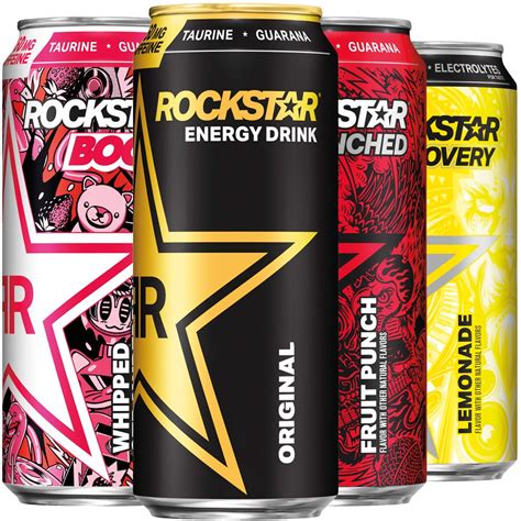 cans rockstar energy drink  flavor variety pack  fl oz