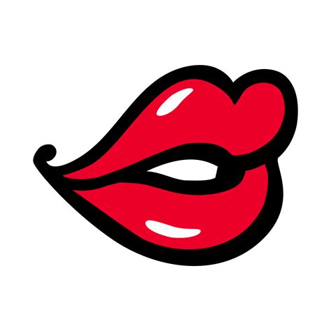Sexy Lips Vector Icon Download Free Vectors Clipart