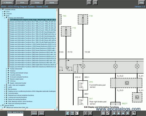 wds bmw wiring diagram system  wiring work