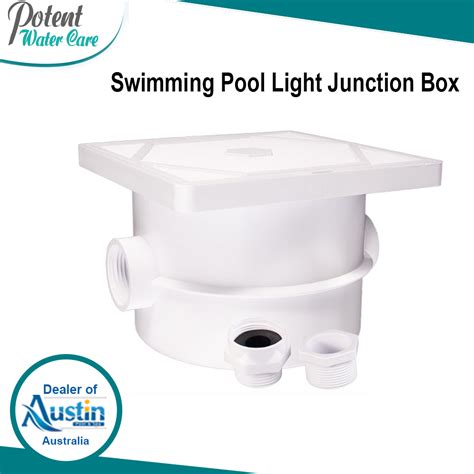 austin white swimming pool light junction box  rs    delhi id