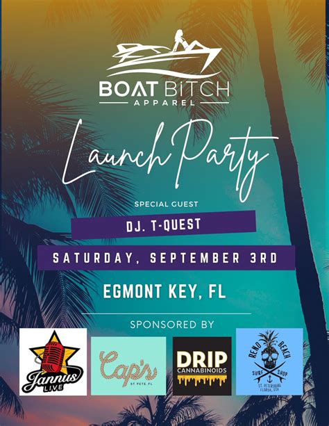 girls gone wild boat bitch launch party save the date