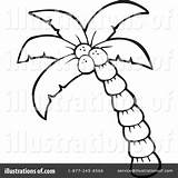 Palm Tree Clipart Date Cartoon Drawing Coloring Pages Illustration Visekart Royalty Clipartmag Rf sketch template
