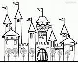 Coloring Castle Lego Pages Printable Popular sketch template