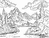 Ross Bob Coloring Book Color Pages Printable Crazy Mountain Landscape Drawing Official Sheets Trees Kids Print Drawings Paintings Want Happy sketch template