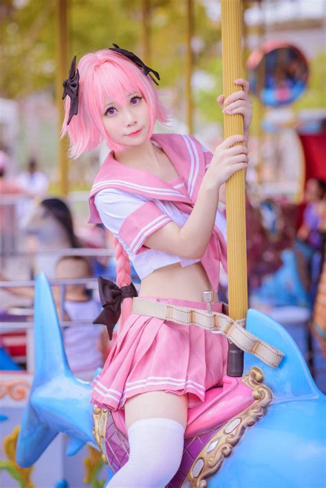 Astolfo Pink Trap Cosplay Sankaku Complex