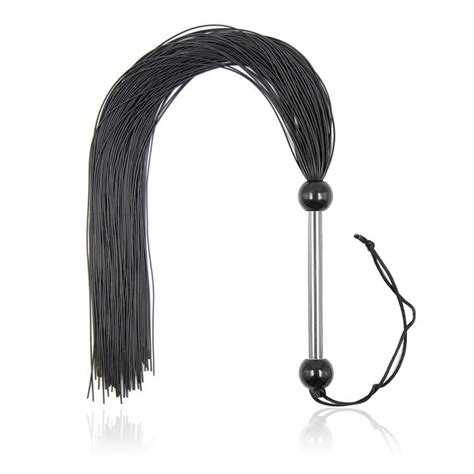 black silicone whip sex toys for couple flirting sex whip flogger ass