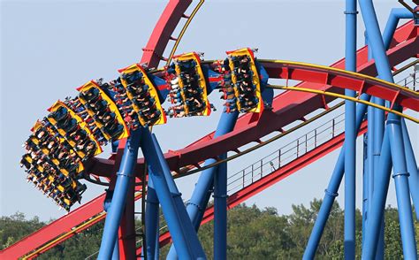 Six Flags Roller Coasters Superman Photos Cantik