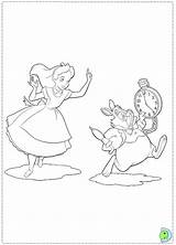 Alice Coloring Wonderland Pages Dinokids Lapin Blanc Merveilles Pays Des Dessin Et Disney Le Close Coloriage Library Clipart Comments sketch template