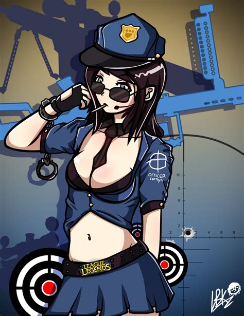 Officer Caitlyn By Lazysomeday On Deviantart