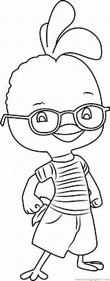 Chicken Little Coloring Look Pages Cool Printable Coloringpages101 Online Categories Kids sketch template