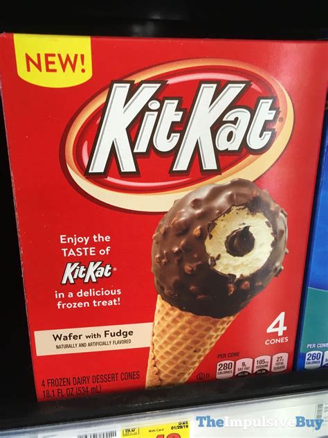 spotted kit kat cones  impulsive buy