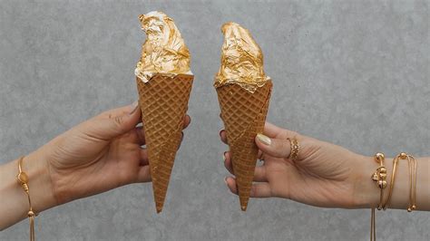 sbs language lets eat  real gold ice cream