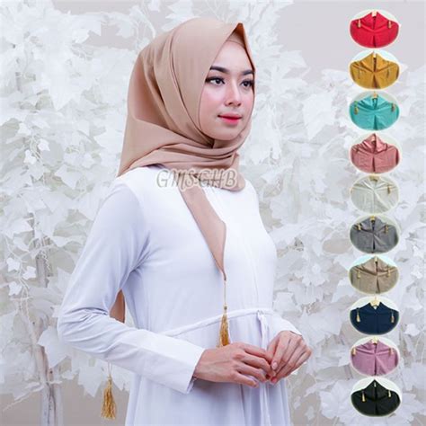 pola hijab segi empat instan tutorial hijab terbaru