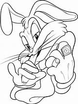 Bunny Bugs Gangster Coloring Pages Drawings Drawing Cartoon Mickey Gangsta Mouse Graffiti Tweety Ghetto Draw Bird Characters Character Step Precious sketch template