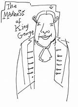George Drawing King Iii Coloring Washington Carver Curious Template Getdrawings Cartoon sketch template