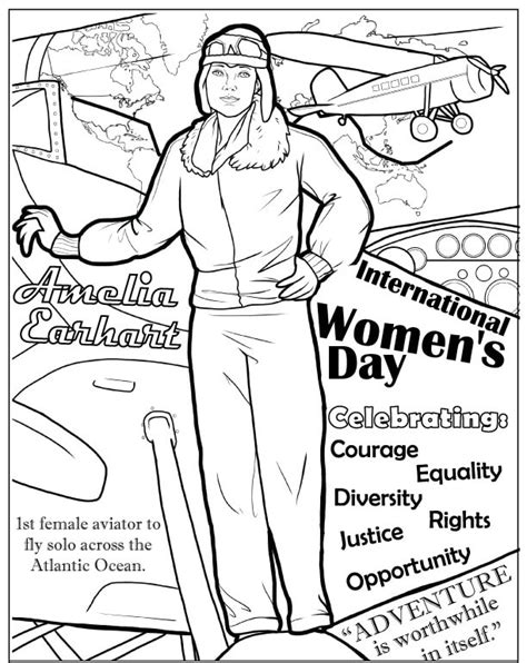 womens day coloring pages  printable coloring pages  kids