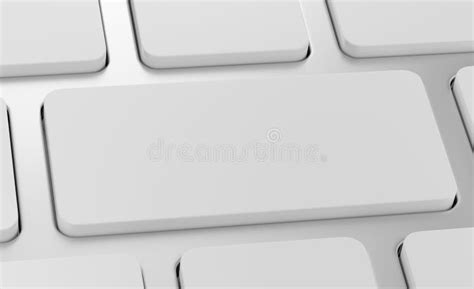 keyboard  blank keys close  stock illustration illustration