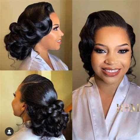 Wedding Hair Inspo Black Bride In 2021 Wedding Hairstyles Updo