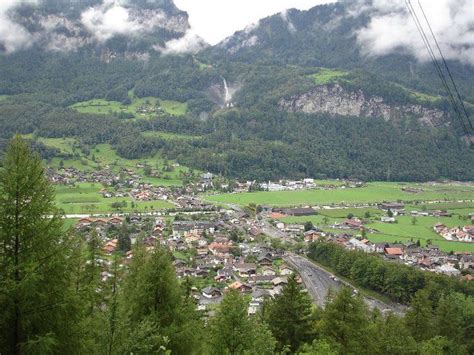 Meiringen Reichenbach Falls Switzerland Travel